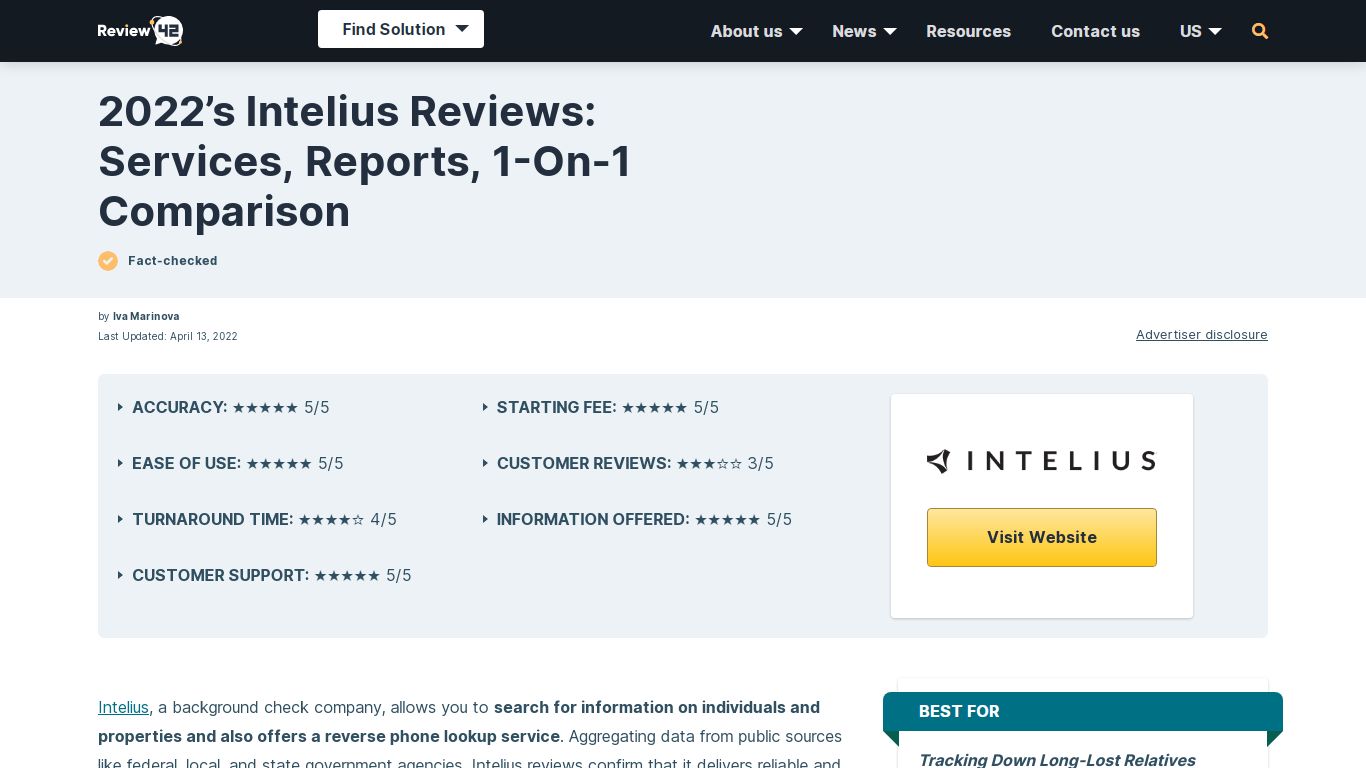 2022’s Intelius Reviews: Services, Reports, 1-On-1 Comparison